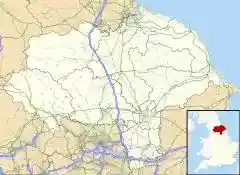 Whitby is located in North Yorkshire