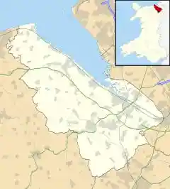 Saltney is located in Flintshire