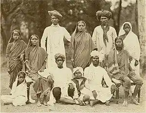 Group photograph of a Maratha family (c. 1880).jpg