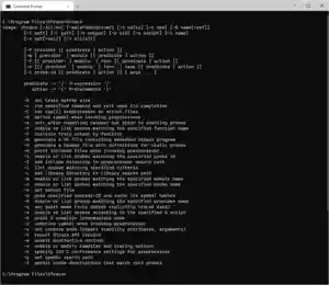 The DTrace command