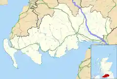Wanlockhead is located in Dumfries and Galloway