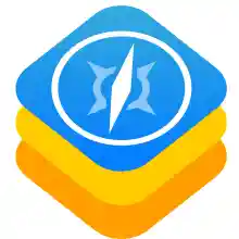 The WebKit logo, as of 2015