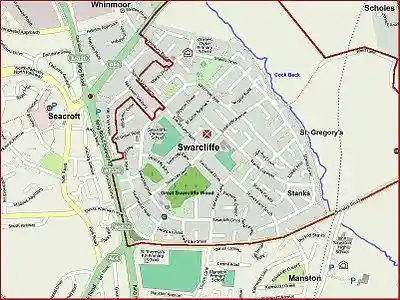 Boundary Map of Swarcliffe