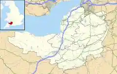 Uphill is located in Somerset
