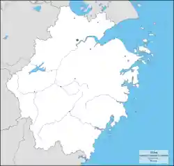 West Lake is located in Zhejiang