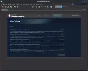 Apache NetBeans 12.2 in Arch Linux