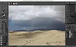 GIMP 2.10 screenshot