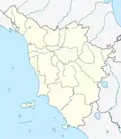 Pisa is located in Tuscany