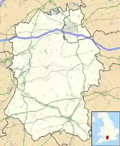 Swindon is located in Wiltshire