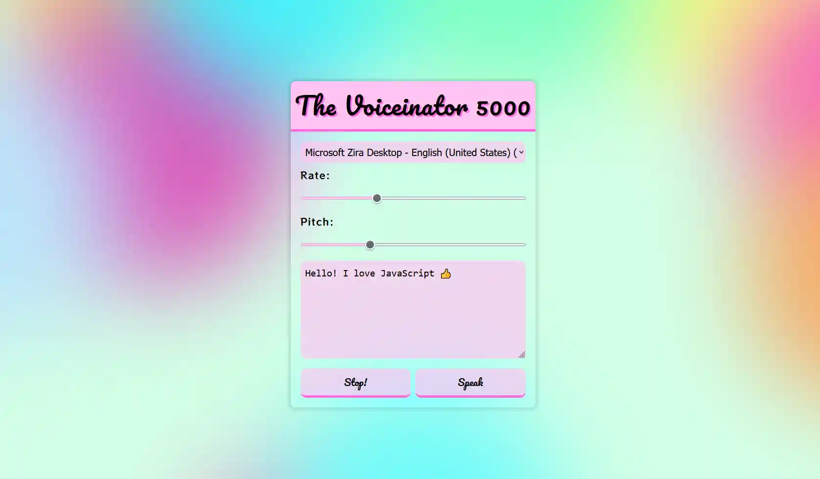 #23 Speech Synthesis