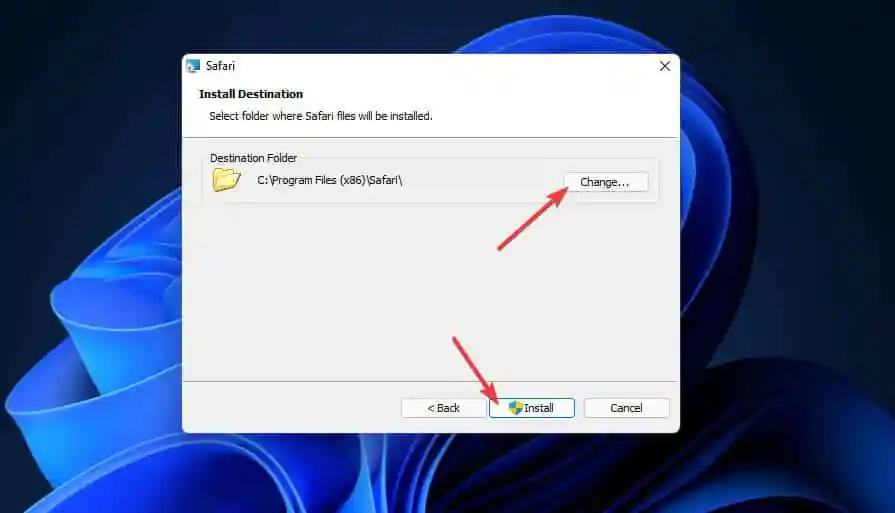 Download & Install Safari on Windows 11