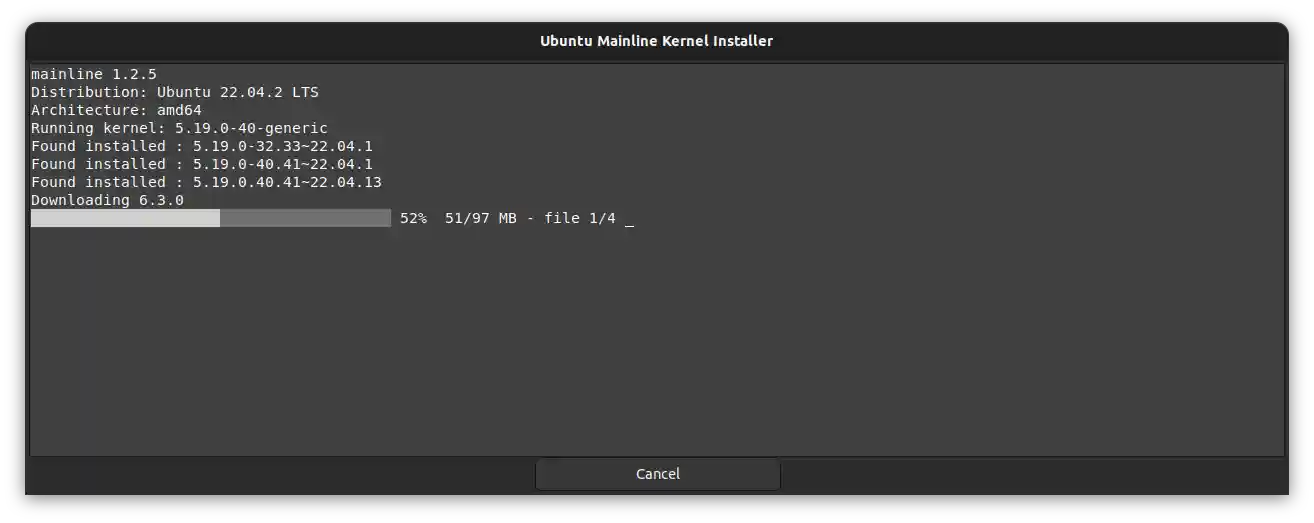 ubuntu mainline kernel downloading