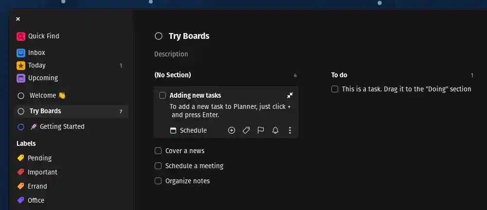 planner board view