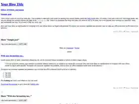 Cayman Blog screenshot