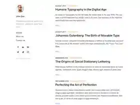 Gatsby Starter Lumen screenshot
