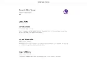 Blog Starter screenshot