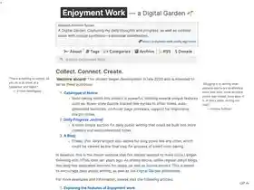 Enjoyment Work screenshot