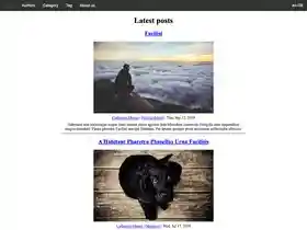 Jekyll Kontent Blog screenshot