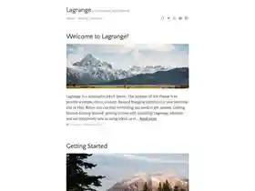 Lagrange screenshot