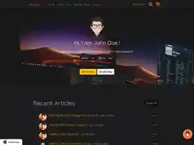 devlopr-jekyll screenshot