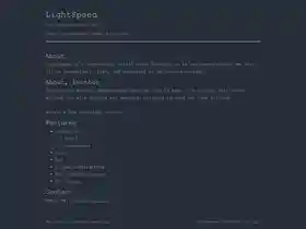 Lightspeed screenshot