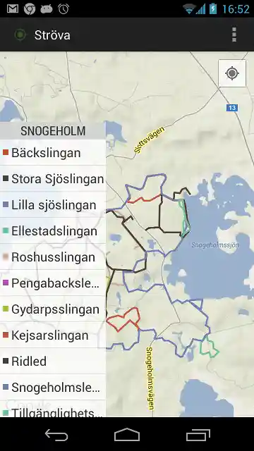 Screen shot of Ströva