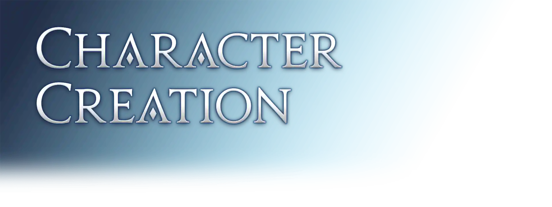 Character Creation