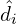 \hat{d}_i