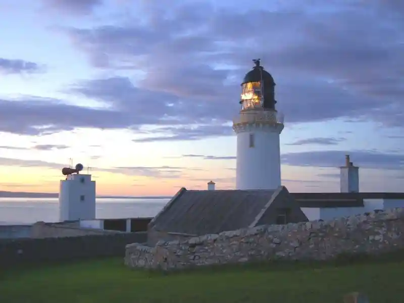 Dunnet at sunset