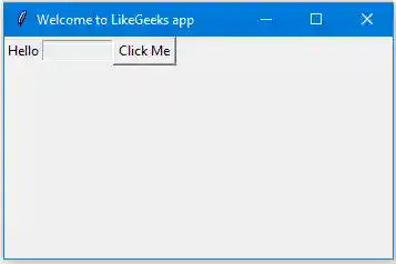 Python GUI examples disable entry widget