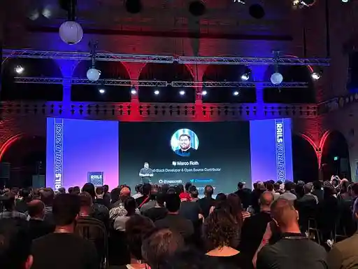 "Go Marco! @marcoroth_ #RailsWorld" - @tapster