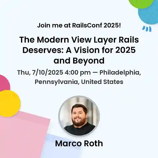 RailsConf 2025 - @railsconf