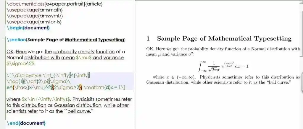 long math formula Typing Complex Formula in LaTeX - Messy Source Code with Increased Chance for Human Error