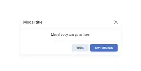 MDB 5 - Bootstrap 5 & Material Design Modal Component