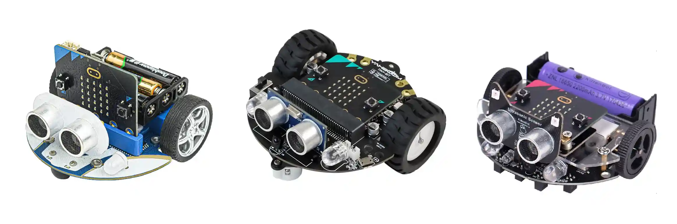 Photograph of micro:bit robots