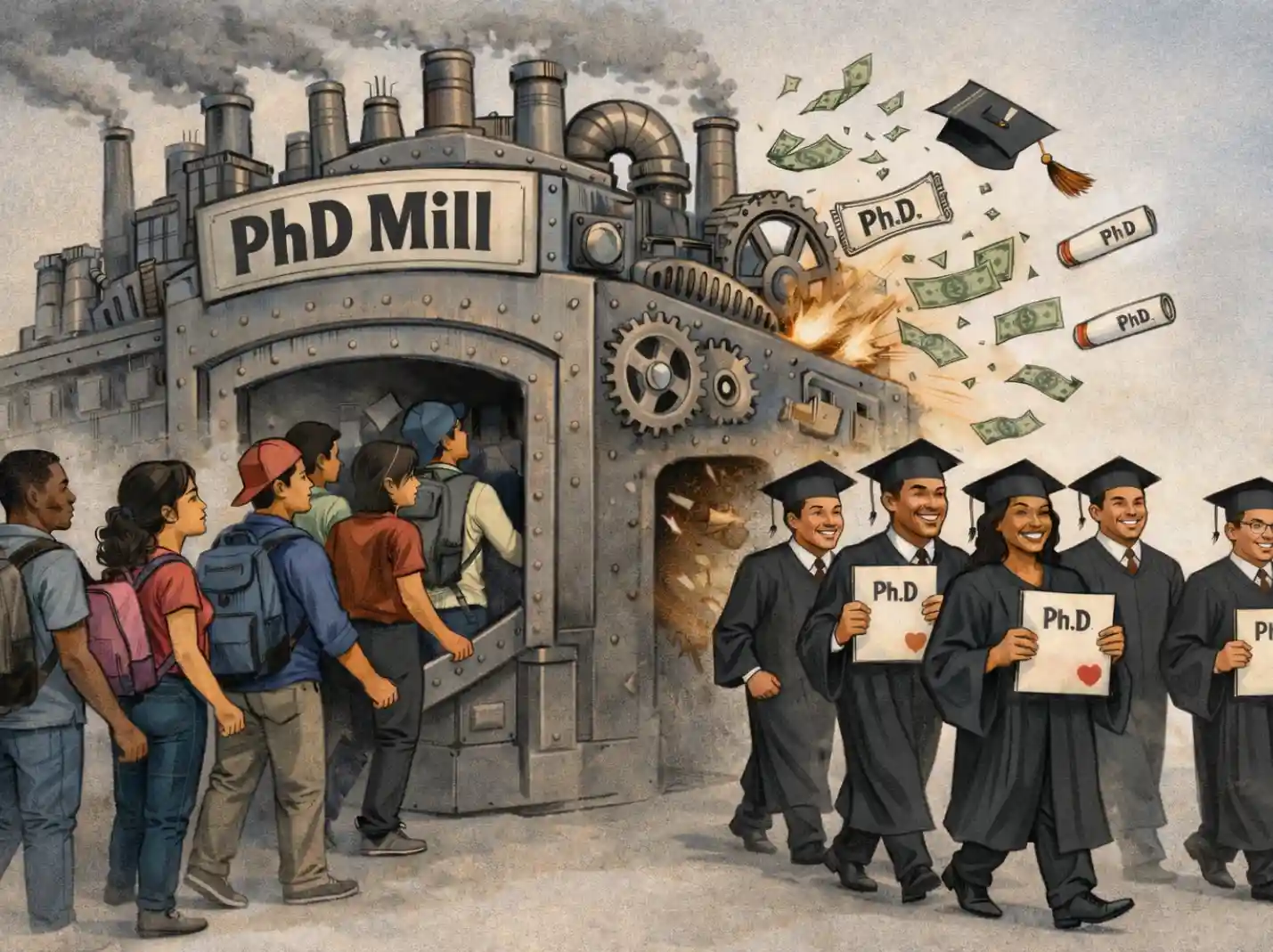 10,000 PhDs