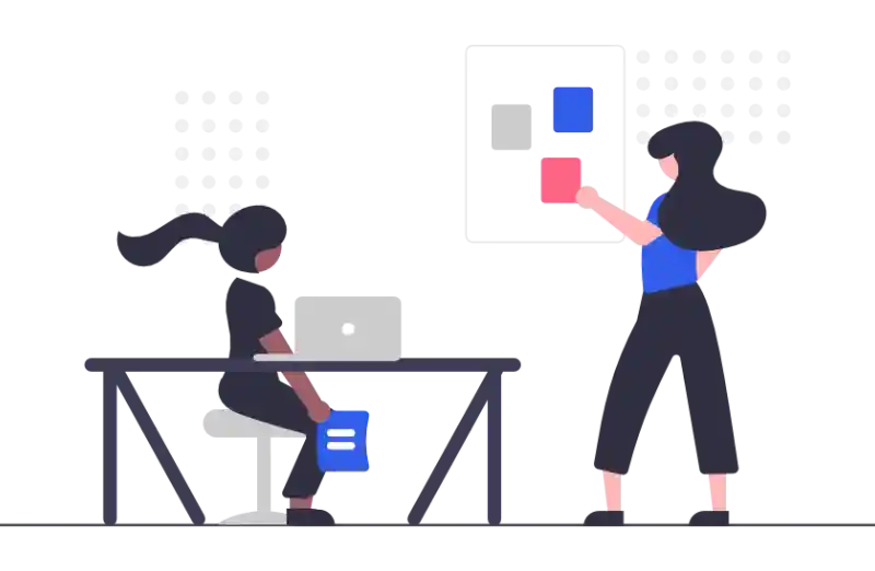 Persons working together