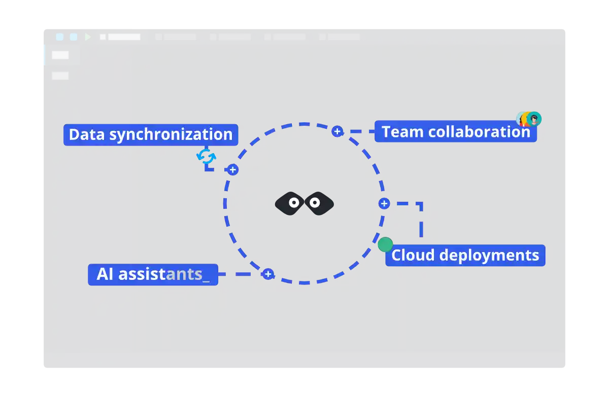 mockoon cloud feature linked together