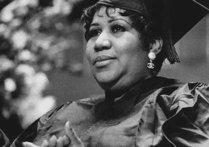 Aretha Franklin at Commencement