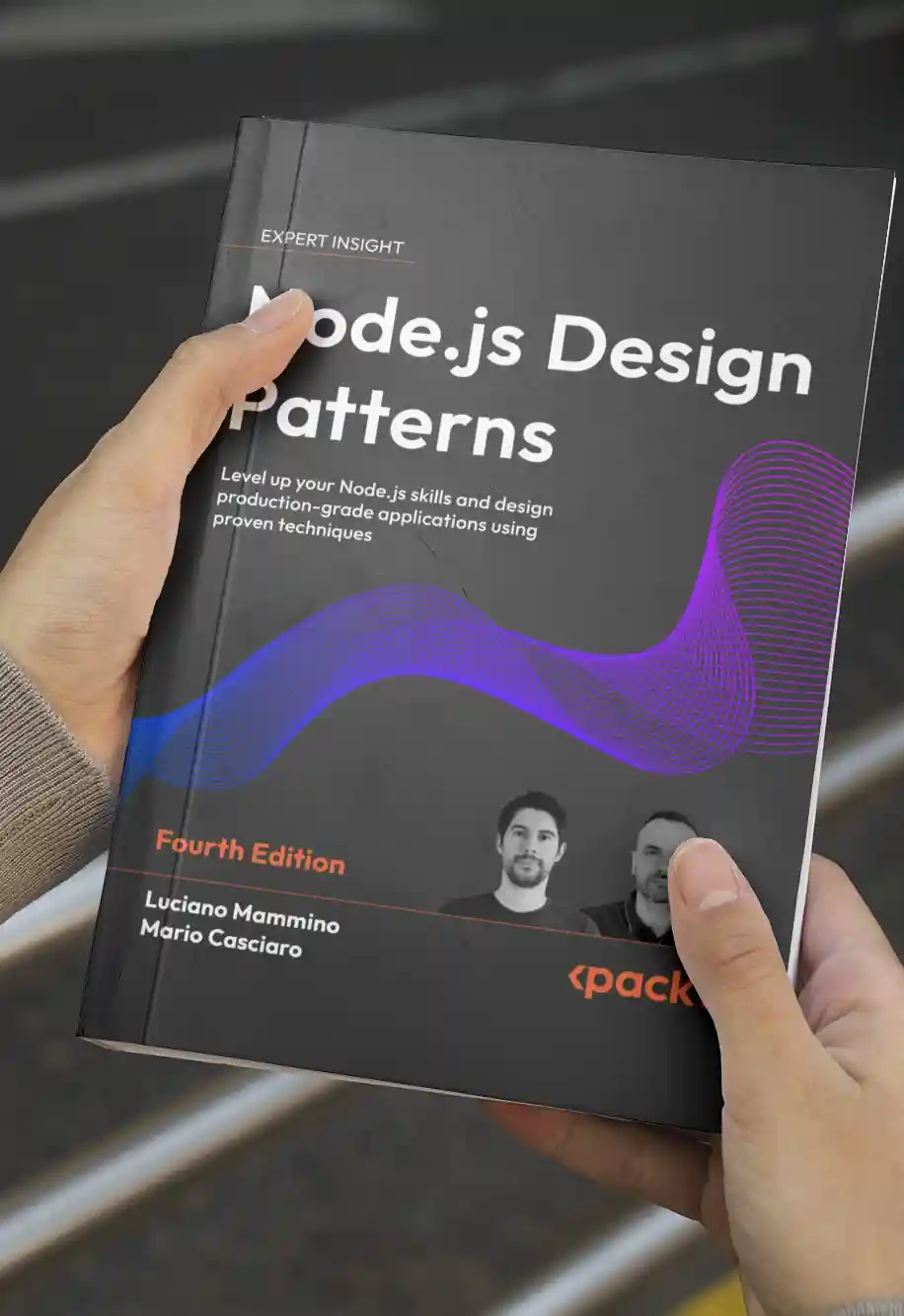 Node.js Design Patterns book mockup