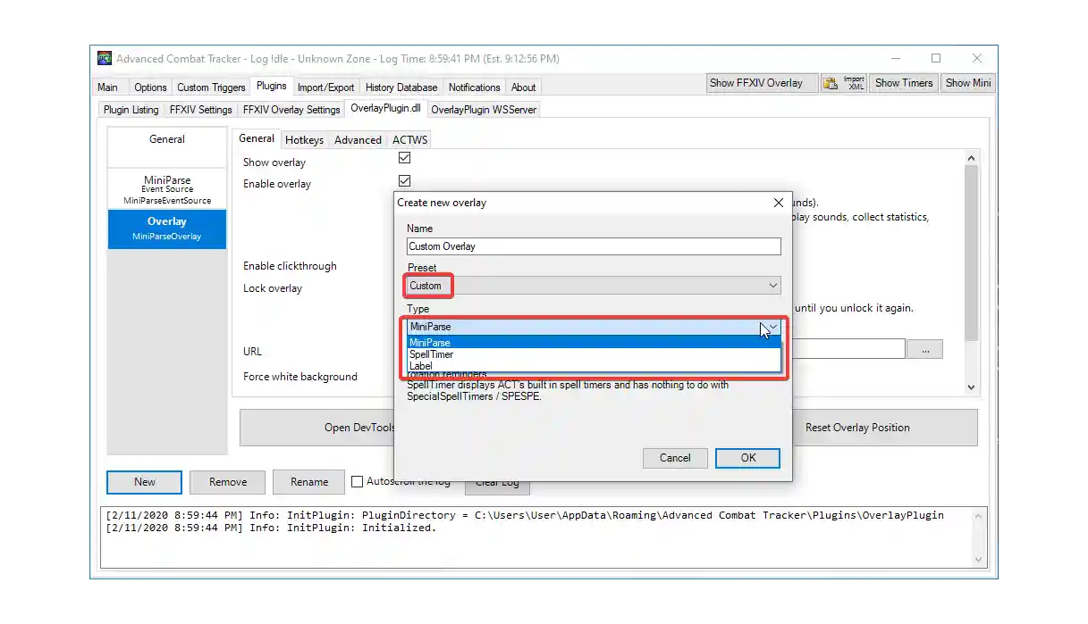 Custom Overlay Dialog