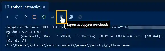 Export a notebook