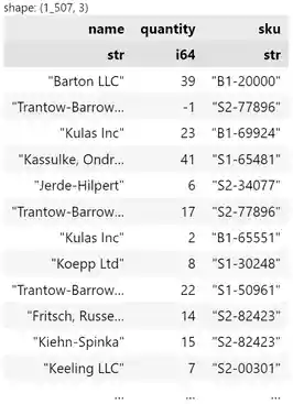 polars select expression