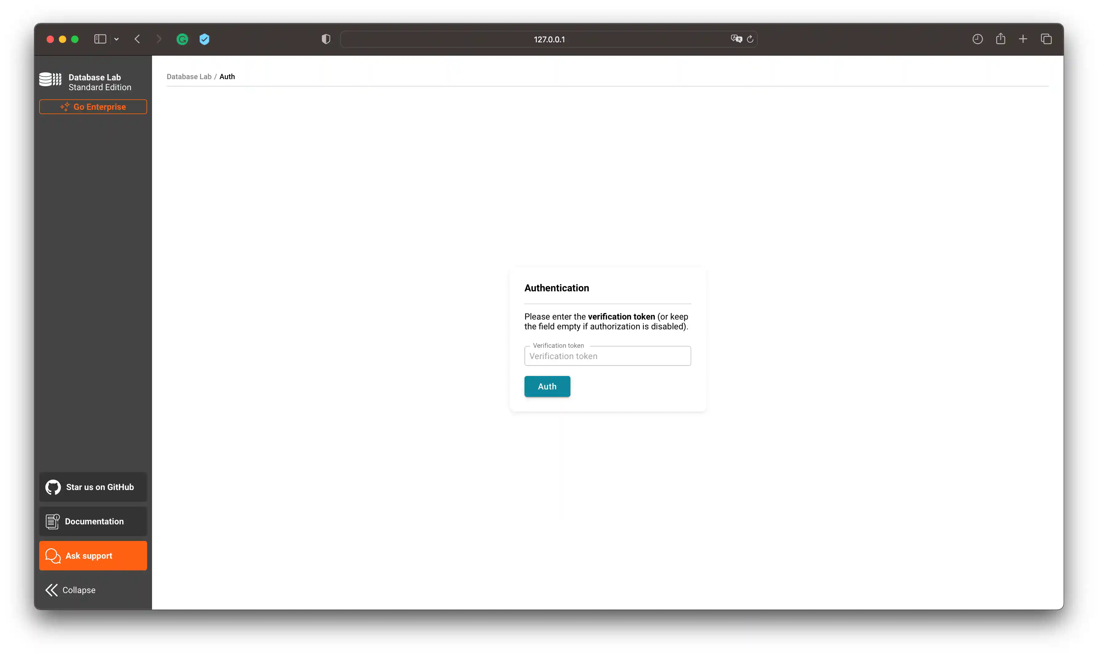 DBLab Engine in DBLab Platform: step 11
