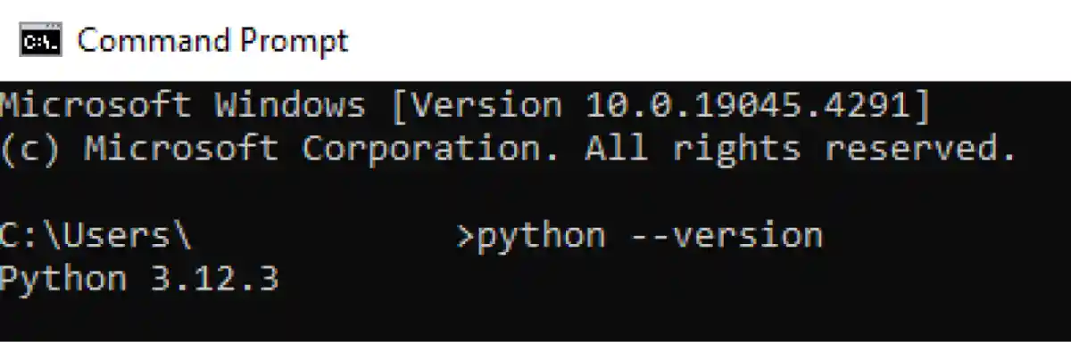 Python Installation Verification for Windows