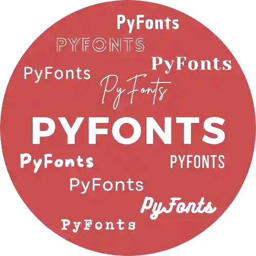 PyFonts logo