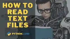 Read text files with Python