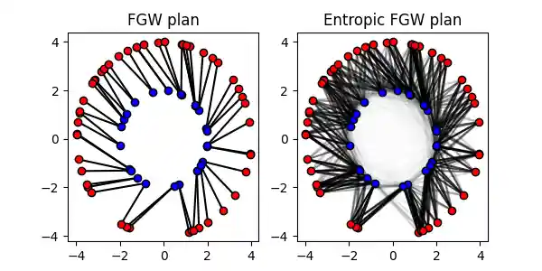 FGW plan, Entropic FGW plan