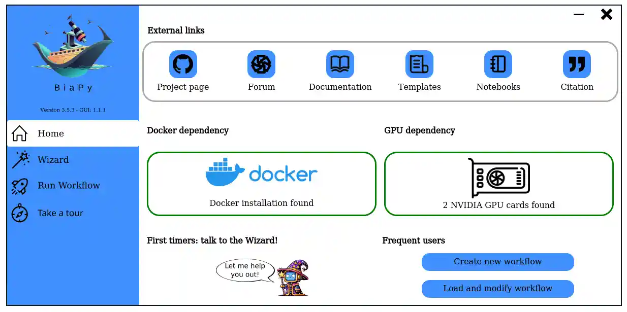 BiaPy GUI