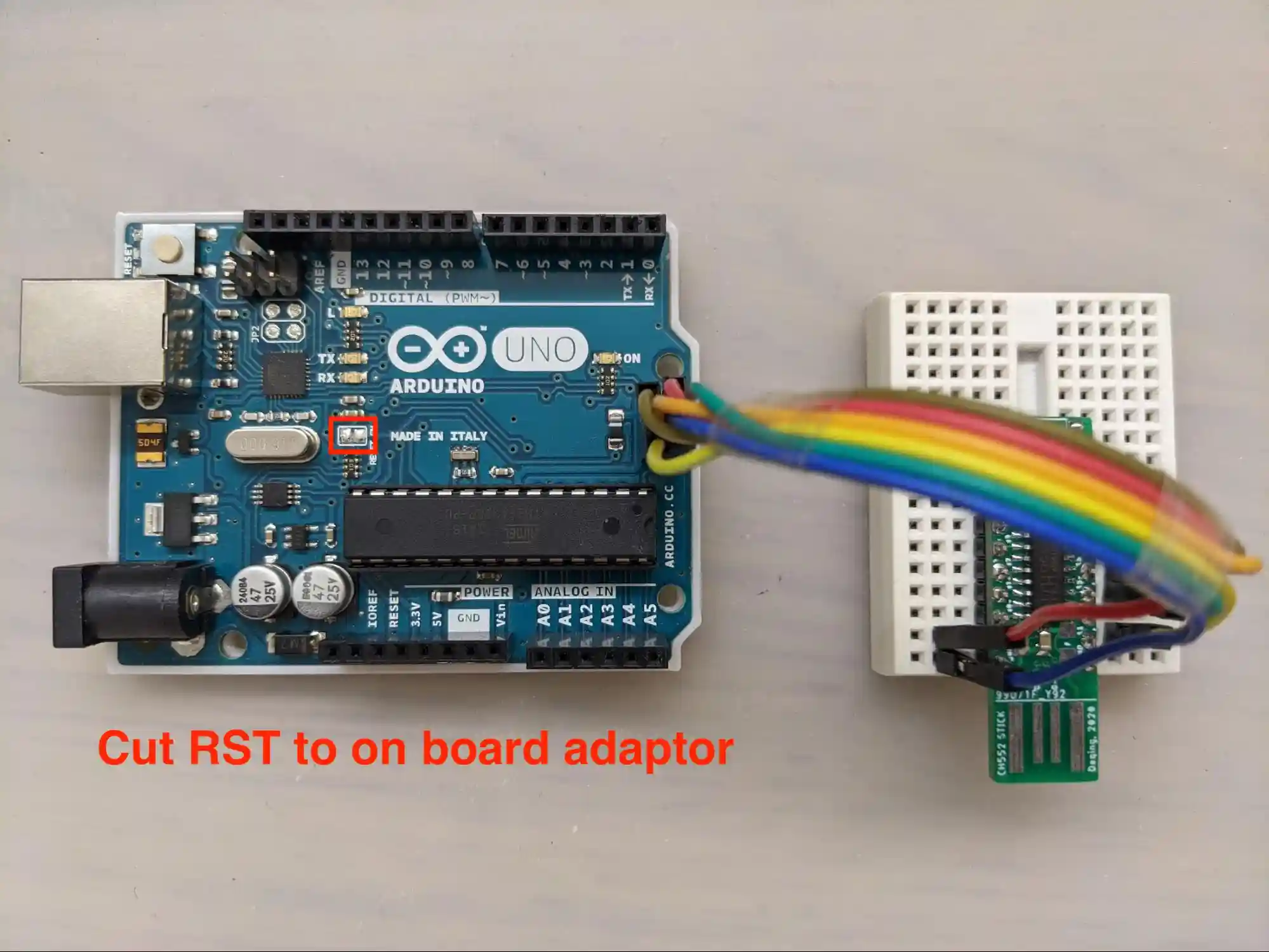 Debug Arduino Uno board